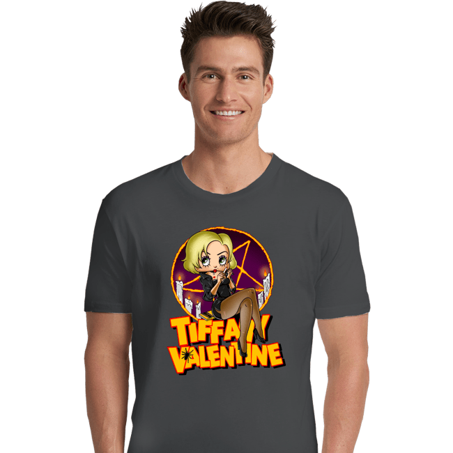 Shirts Premium Shirts, Unisex / Small / Charcoal Tiffany Valentine