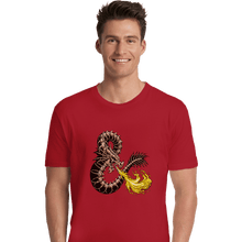 Load image into Gallery viewer, Shirts Premium Shirts, Unisex / Small / Red Bone Dragon
