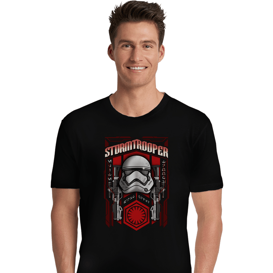 Shirts Premium Shirts, Unisex / Small / Black Storm Trooper