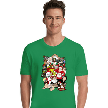 Load image into Gallery viewer, Secret_Shirts Premium Shirts, Unisex / Small / Irish Green Christmas Chaos
