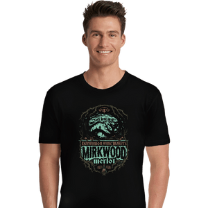 Shirts Premium Shirts, Unisex / Small / Black Mirkwood Merlot