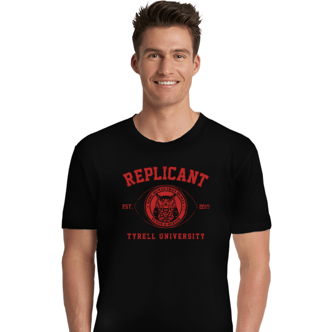 Daily_Deal_Shirts Premium Shirts, Unisex / Small / Black Replicant University