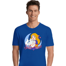Load image into Gallery viewer, Secret_Shirts Premium Shirts, Unisex / Small / Royal Blue USA Sailor Moon
