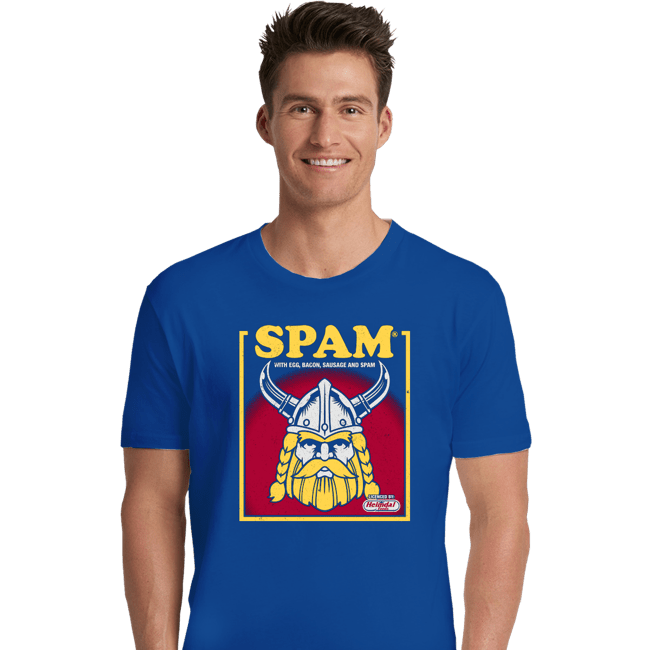 Daily_Deal_Shirts Premium Shirts, Unisex / Small / Royal Blue Spam