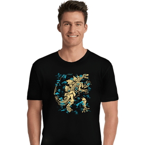 Daily_Deal_Shirts Premium Shirts, Unisex / Small / Black Kaiju Fossils