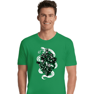 Daily_Deal_Shirts Premium Shirts, Unisex / Small / Irish Green Snake Legacy