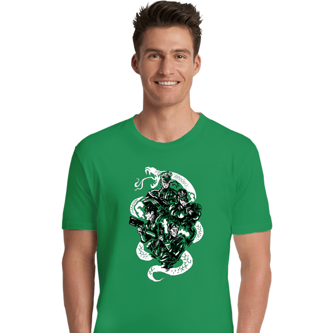 Daily_Deal_Shirts Premium Shirts, Unisex / Small / Irish Green Snake Legacy