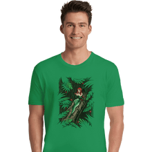 Load image into Gallery viewer, Shirts Premium Shirts, Unisex / Small / Irish Green Secret Garden
