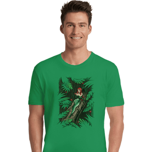 Shirts Premium Shirts, Unisex / Small / Irish Green Secret Garden