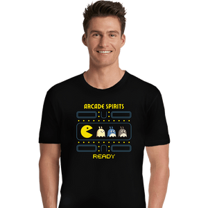 Secret_Shirts Premium Shirts, Unisex / Small / Black Arcade Spirits