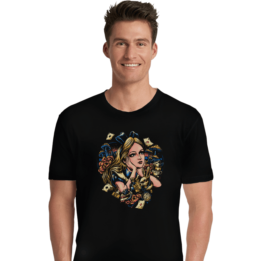 Shirts Premium Shirts, Unisex / Small / Black Curious Heart