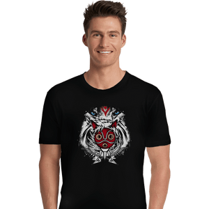 Shirts Premium Shirts, Unisex / Small / Black Forest Spirit Protector