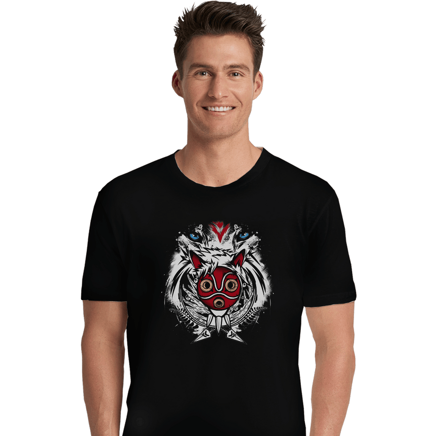 Shirts Premium Shirts, Unisex / Small / Black Forest Spirit Protector