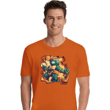 Load image into Gallery viewer, Daily_Deal_Shirts Premium Shirts, Unisex / Small / Orange Toy Mike
