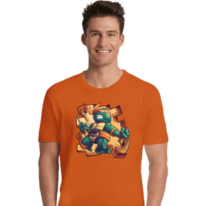 Daily_Deal_Shirts Premium Shirts, Unisex / Small / Orange Toy Mike