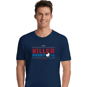 Shirts Premium Shirts, Unisex / Small / Navy Vote Killer Rabbit