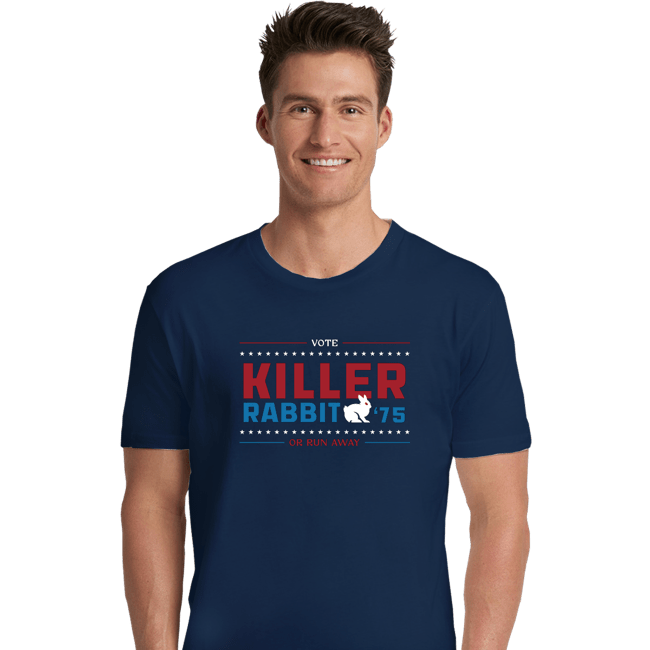 Shirts Premium Shirts, Unisex / Small / Navy Vote Killer Rabbit