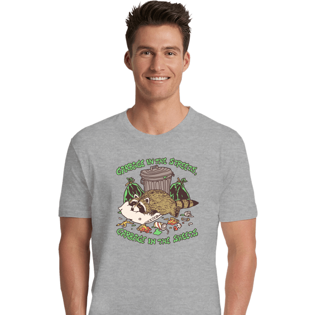 Daily_Deal_Shirts Premium Shirts, Unisex / Small / Sports Grey Garbage In The Streets