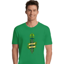 Load image into Gallery viewer, Shirts Premium Shirts, Unisex / Small / Irish Green Brave Hero
