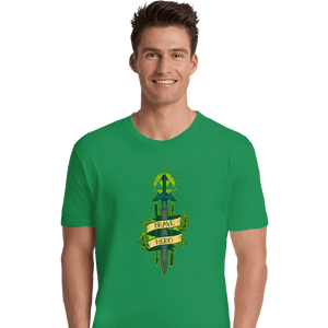 Shirts Premium Shirts, Unisex / Small / Irish Green Brave Hero