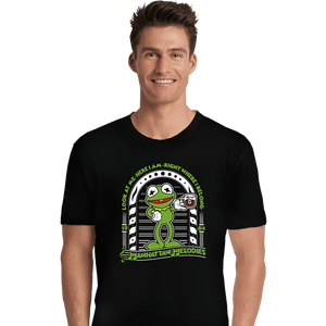 Shirts Premium Shirts, Unisex / Small / Black Kermit Melodies