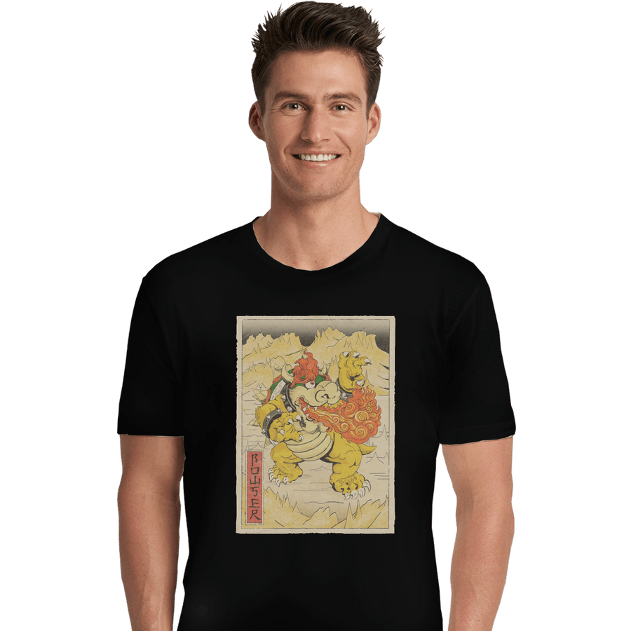 Shirts Premium Shirts, Unisex / Small / Black Bowser
