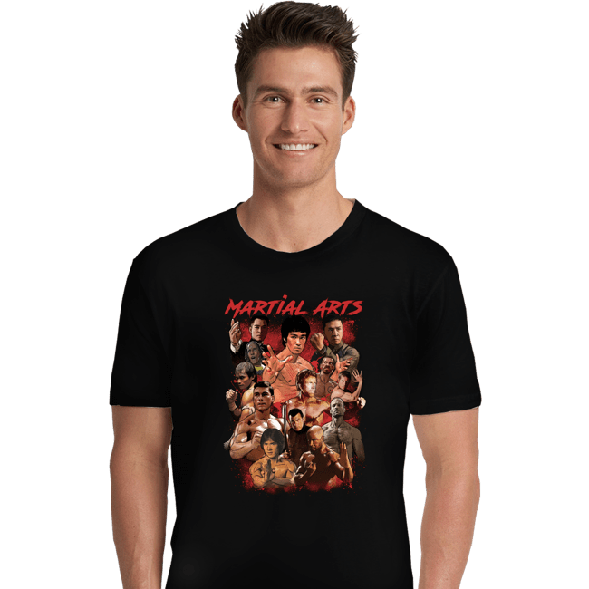 Secret_Shirts Premium Shirts, Unisex / Small / Black Martial Arts