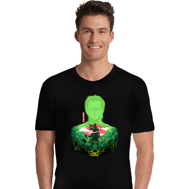 Daily_Deal_Shirts Premium Shirts, Unisex / Small / Black Zorro Shadow