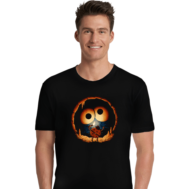 Daily_Deal_Shirts Premium Shirts, Unisex / Small / Black Cave Monster