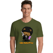 Load image into Gallery viewer, Daily_Deal_Shirts Premium Shirts, Unisex / Small / Military Green Kitty Fiction
