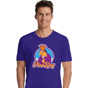 Secret_Shirts Premium Shirts, Unisex / Small / Violet The King Of Snow