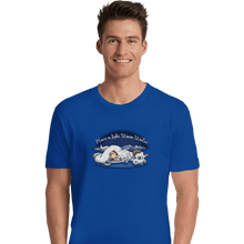 Load image into Gallery viewer, Secret_Shirts Premium Shirts, Unisex / Small / Royal Blue Have a Luke Warm Winter
