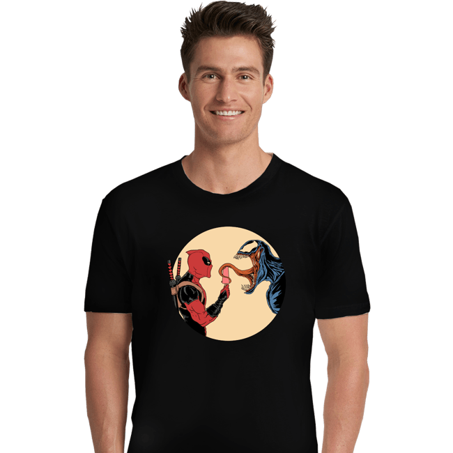 Shirts Premium Shirts, Unisex / Small / Black Venom Ice Cream