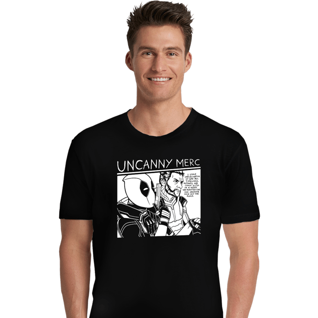 Daily_Deal_Shirts Premium Shirts, Unisex / Small / Black Uncanny Merc