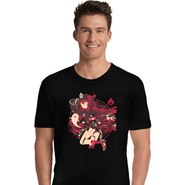 Daily_Deal_Shirts Premium Shirts, Unisex / Small / Black Fragrance In Thaw Hu Tao