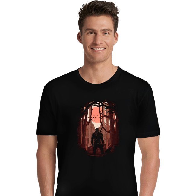 Shirts Premium Shirts, Unisex / Small / Black WhiteWolf
