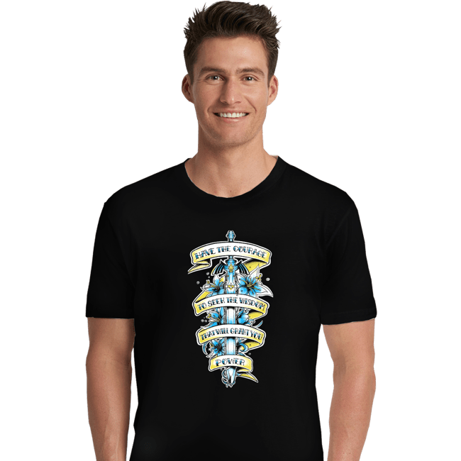Daily_Deal_Shirts Premium Shirts, Unisex / Small / Black Vintage Sword