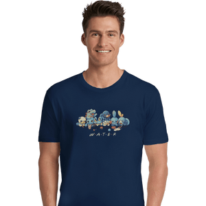 Shirts Premium Shirts, Unisex / Small / Navy Water Friends