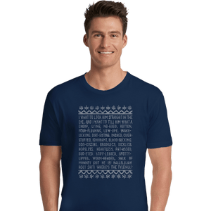 Shirts Premium Shirts, Unisex / Small / Navy Clark Tirade