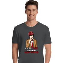 Load image into Gallery viewer, Shirts Premium Shirts, Unisex / Small / Charcoal Support Kira
