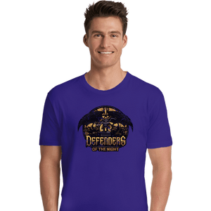Shirts Premium Shirts, Unisex / Small / Violet Defenders Of The Night