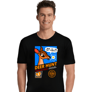 Daily_Deal_Shirts Premium Shirts, Unisex / Small / Black Deer Hunt