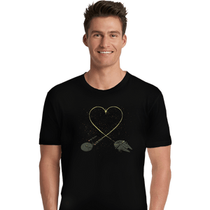 Shirts Premium Shirts, Unisex / Small / Black Wars Love