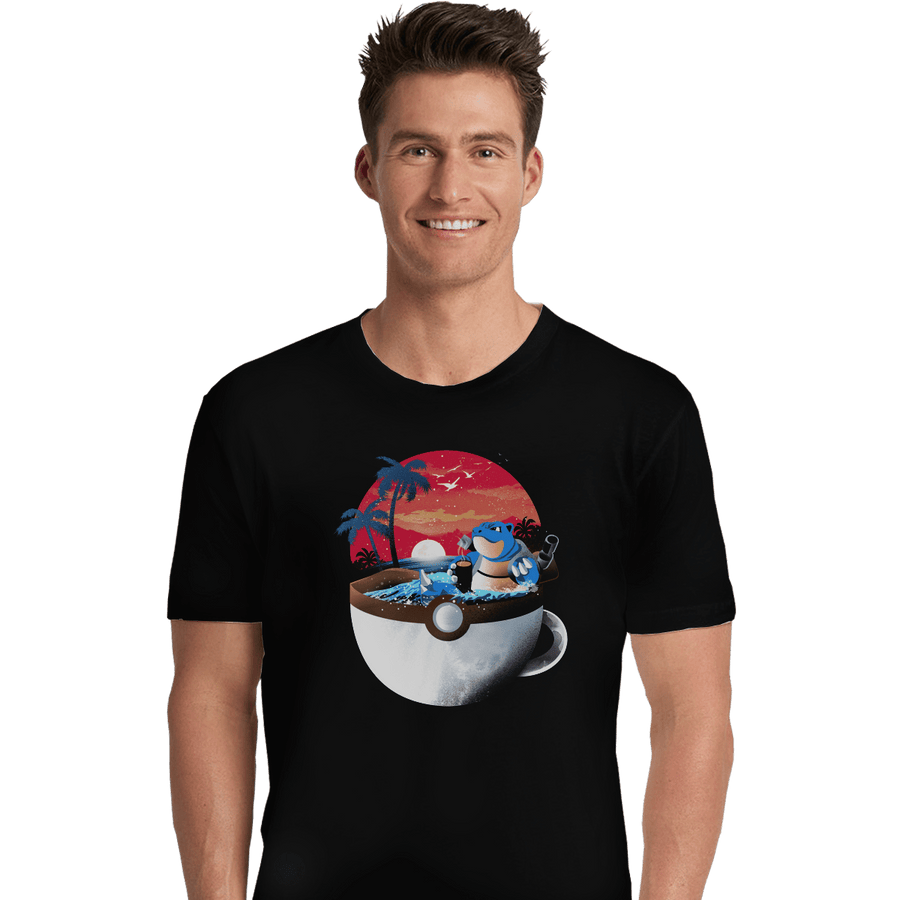 Shirts Premium Shirts, Unisex / Small / Black Cup Of Water