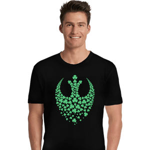 Secret_Shirts Premium Shirts, Unisex / Small / Black Shamrock Rebel