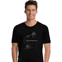 Load image into Gallery viewer, Secret_Shirts Premium Shirts, Unisex / Small / Black Tetsuo The Iron Man

