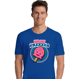 Daily_Deal_Shirts Premium Shirts, Unisex / Small / Royal Blue Krang's Brain Freezes