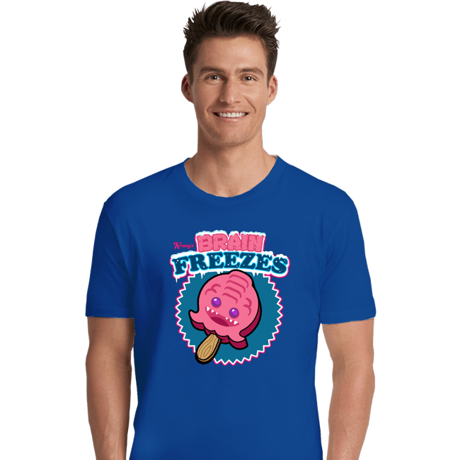 Daily_Deal_Shirts Premium Shirts, Unisex / Small / Royal Blue Krang's Brain Freezes