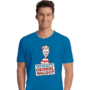 Secret_Shirts Premium Shirts, Unisex / Small / Sapphire Wheres Grindelwaldo