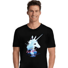 Load image into Gallery viewer, Secret_Shirts Premium Shirts, Unisex / Small / Black Last Unicorn.
